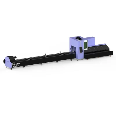 Máquina de corte a laser de metal de fibra óptica de tubo CNC de 3000w 1500w 2000w para tubo de aço de metal