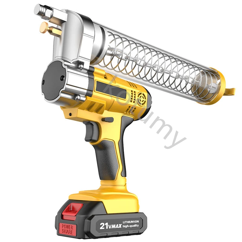 Electric Grease Gun High Pressure Excavator Rechargeable Lithium Battery Grease Gun Oil Injector Power Tool - Image 6
