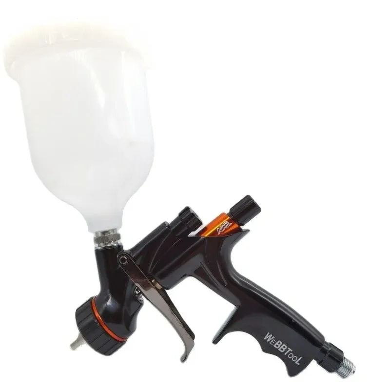 Pistola pneumática NVE para automóvel, bocal de aço inoxidável, tinta spray, tinta à base de água, pistola de verniz, aerógrafo, 1,3mm - Image 2