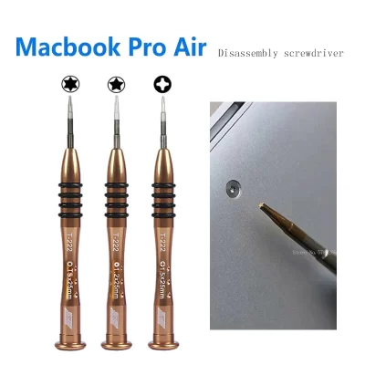 Mile precisão 1.2mm p5 pentalobe t5 torx chave de fenda para apple macbook air/pro com display retina conjunto de ferramentas reparo do portátil