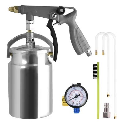 Pistola de pulverização de cola de armadura de chassi automotivo DO-15 Pistola pneumática antiferrugem com pistola de pulverização de partículas