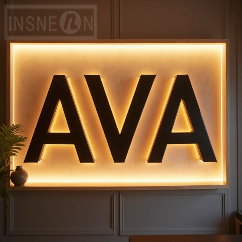 Letras de metal com sinalização 3D retroiluminada por LED personalizadas para vitrine de negócios ao ar livre Exibição de publicidade à prova d'água - Image 4