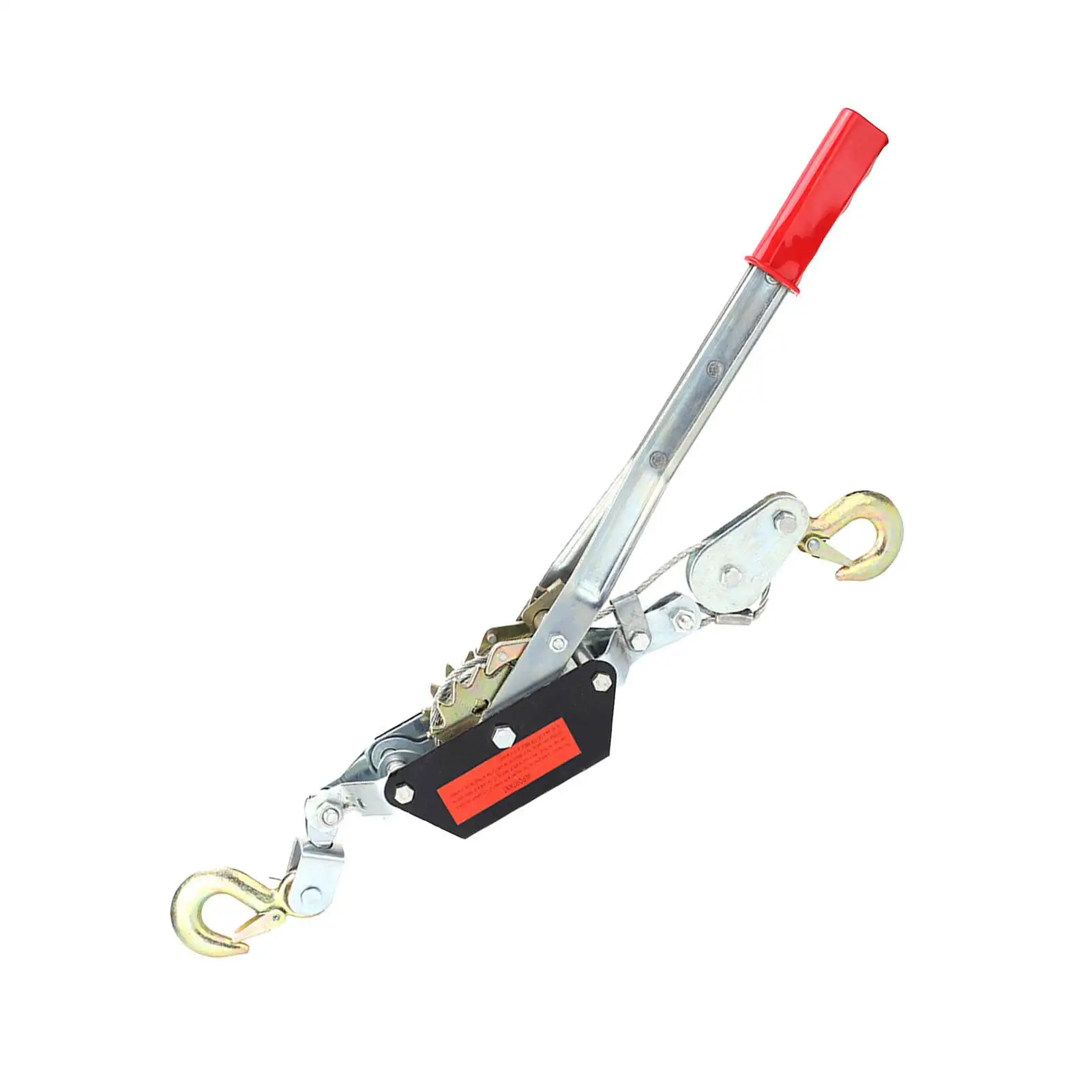 2/4T Wire Rope Hand Power Puller Tighten Tool Mini Tightener Double Hook Lifting Tool Heavy Duty Power Puller - Image 4