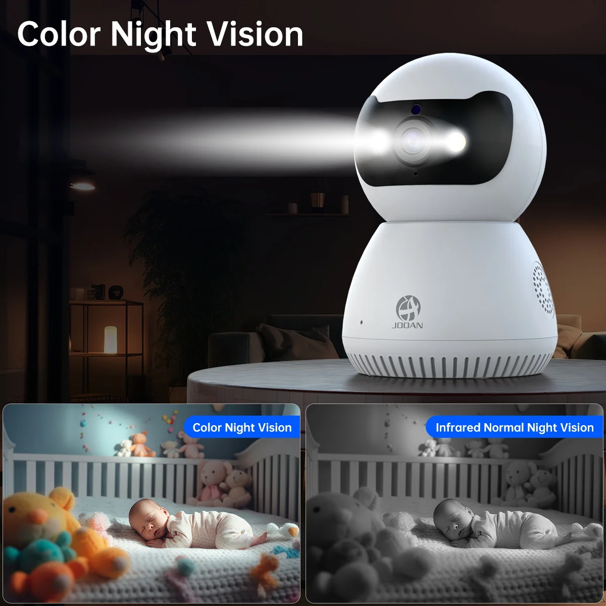 Jooan 5mp 3mp câmera ip 5g wifi casa inteligente indoor sem fio câmera de vigilância ip cctv câmera ai rastreamento segurança monitor do bebê - Image 3