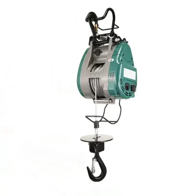 500kg 360kg talha novo atualizado duplo buraco pequeno king kong talha elétrica pendurado cabo de fio portátil elevador 220v guindaste