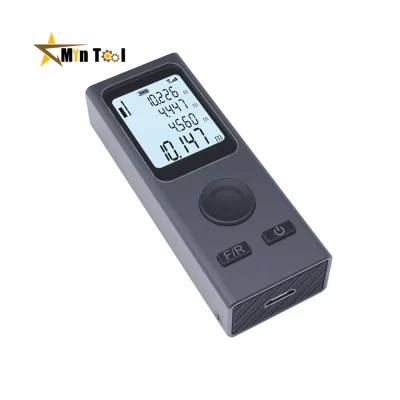 Telêmetro multifuncional do laser com carregamento do usb, medidor da distância, ferramenta de medição, 25m, 30m, 40m, 50m, 60m