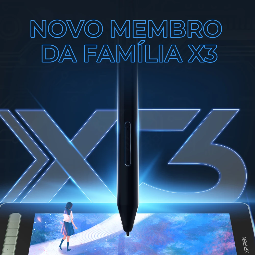 XPPen New Artist 12 Pen Graphic Tablet Monitor Drawing Tablet 127% sRGB 8192 Level with 8 Keys Tilt Support Windows mac Android - Image 2