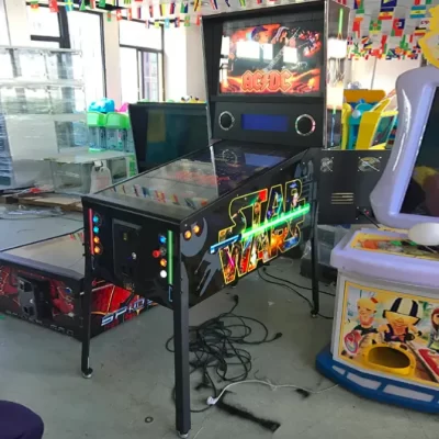 Moeda operado Virtual Pinball máquina, Pinball Game Machine para venda, 4 K, 32 ", 66 JOGOS