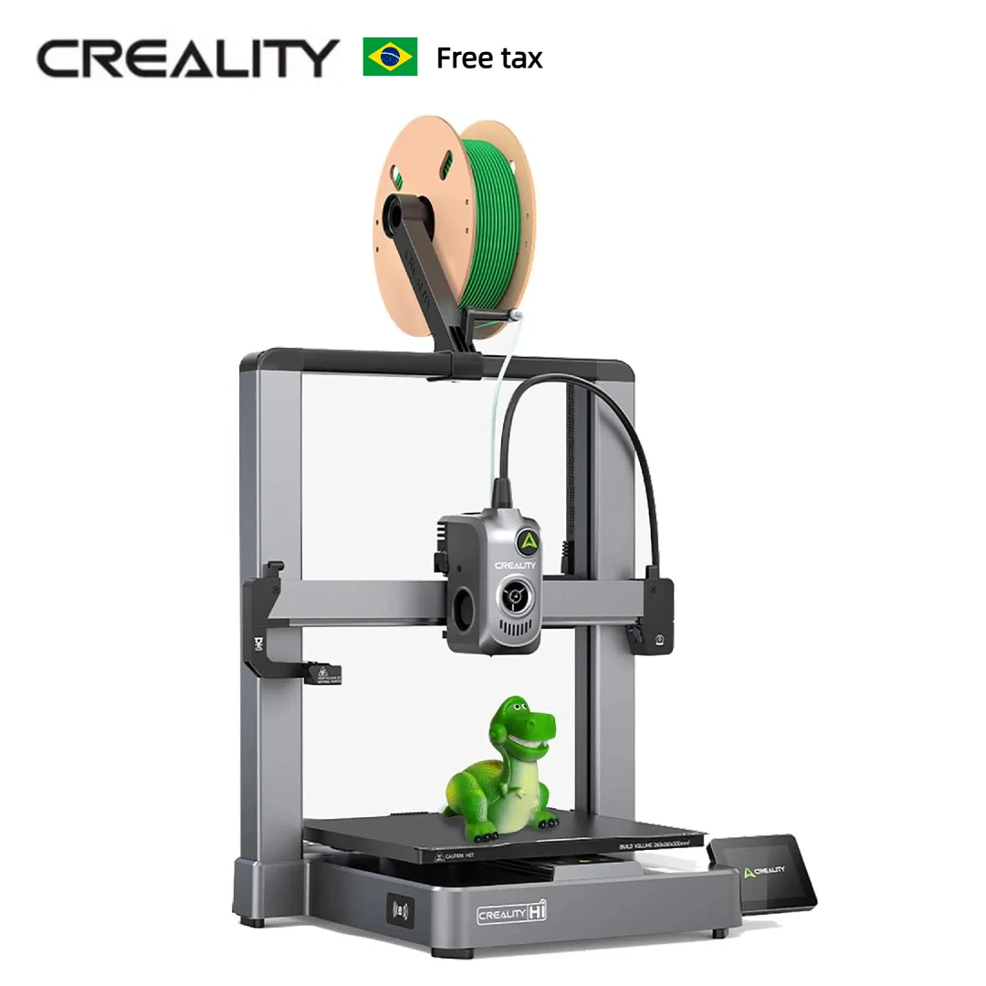 Creality hi impressora 3d multi cor impressora 3d 500 mm/s impressão de alta velocidade auto-nivelamento grande volume de construção 260x 260x300mm