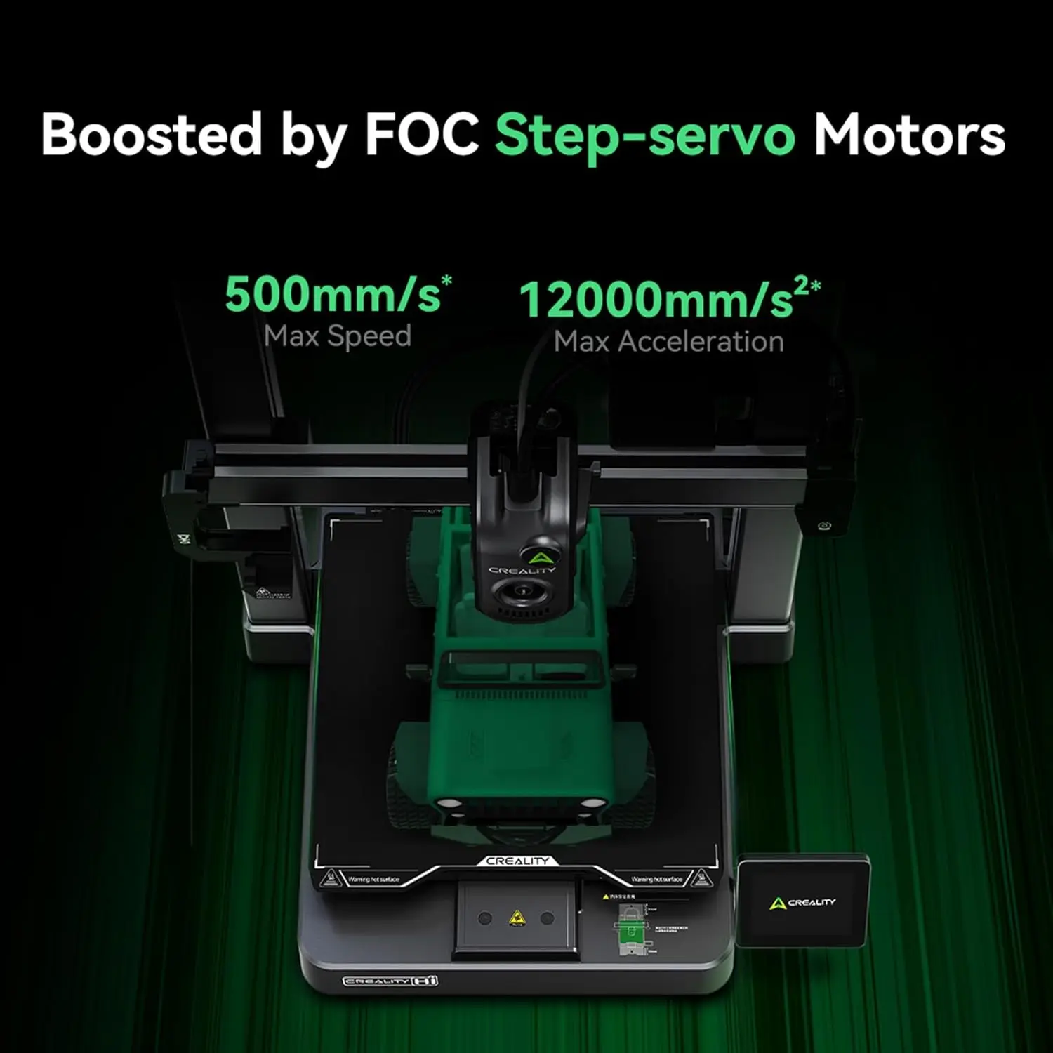 Creality hi impressora 3d multi cor impressora 3d 500 mm/s impressão de alta velocidade auto-nivelamento grande volume de construção 260x 260x300mm - Image 2