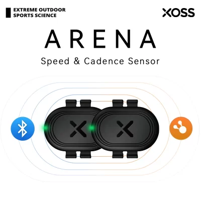 XOSS ARENA Sensor de cadência de velocidade Ciclismo Computador Velocímetro ANT + Bluetooth Bicicleta de estrada MTB para iGPSPORT Bryton Cycplus