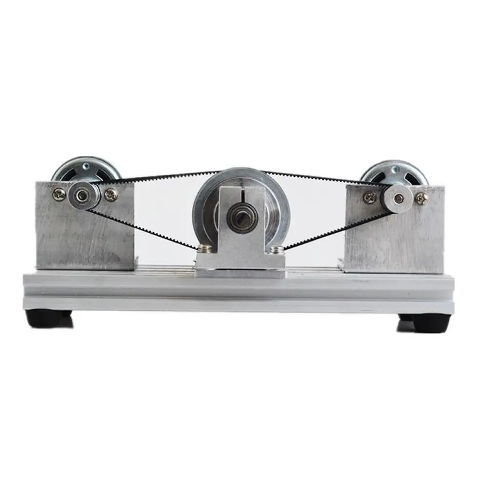 Kit de acionamento de motor de eixo duplo, 12v 24v dc 775 795 895 motor dc polia de correia dentada de grande torque 60 80 dentes rodas síncronas - Image 5