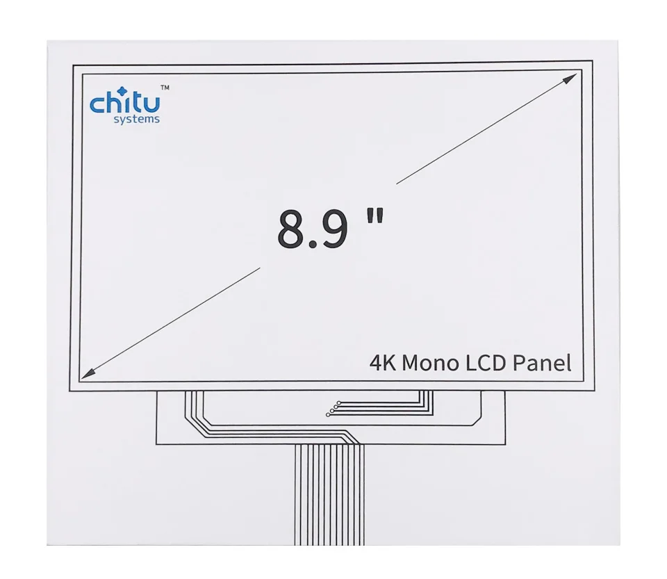 PJ089Y2V5 Anycubic Photon MONO X 8,9 polegadas 4K MONO tela LCD 3840 * 2400 LCD monocromático - Image 5