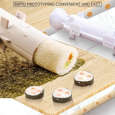 Fabricante de sushi rápido rolo molde de arroz vegetais carne rolando gadgets diy dispositivo de sushi que faz a máquina utensílios de cozinha