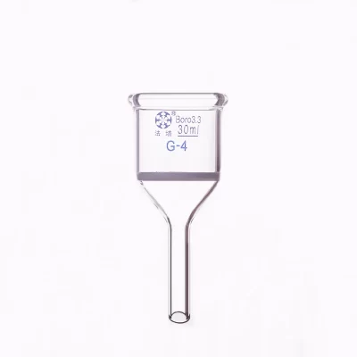 FAPE Bush Funnel, Vidro de borosilicato, Diâmetro exterior 36mm, Sand Board Especificações, G4 P7, Capacidade 30ml