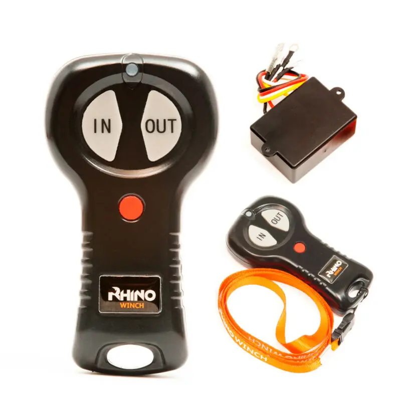 Guincho elétrico, para veículo, 12v, com controle remoto, até 15 kg, com cabo de aço de alta resistência, para trailer atv - Image 2