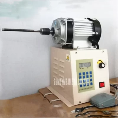 650w/800w máquina de enrolamento do cnc, máquina de enrolamento automática esmaltada da bobina de fio máquina de enrolamento elétrica 0-999 anéis 220v