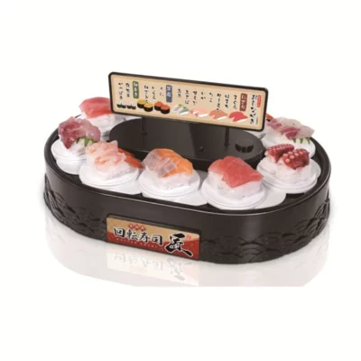 Máquina de sushi rotativa automática, bolo de sobremesa, Stand Placas para casamento e festa de aniversário, Transportador