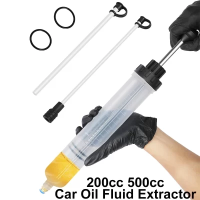 Bomba extratora de fluido de óleo de carro, 200cc, 500cc, bomba de fluido de freio, extrator de fluido de óleo, bomba manual de sucção e enchimento de combustível