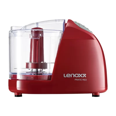 Mini Processador De Alimentos Lenoxx Pratic PMP435 Red 127V