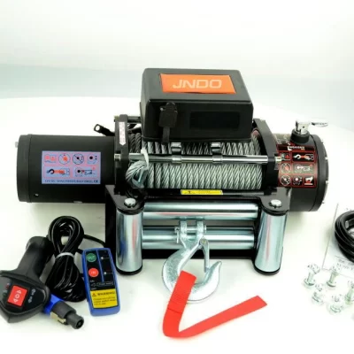 Guincho elétrico para serviço pesado com capacidade de 12.000LB (5443kg) 12v DC