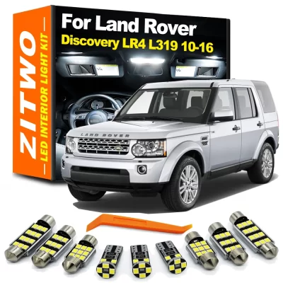 21Pcs Completa Lâmpada LED Interior Porta Kit Luz de Leitura Para Land Rover Discovery 4 LR4 L319 2010 2011 2012 2013 2014 2015 2016