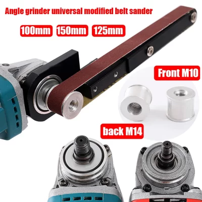 Angle Grinder Modified Sand Belt Machine Woodworking Sand Belt Machine Mini Machine Multipurpose Utility Modification Tool