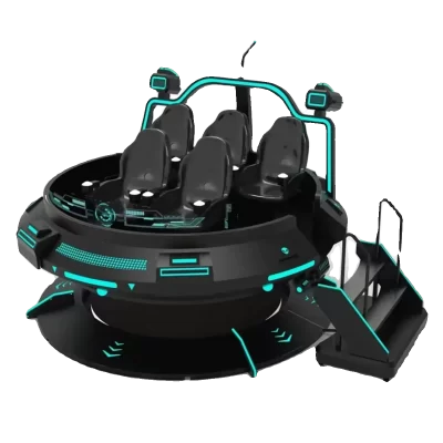 Grande comercial VR5 homem disco voador giratório realidade virtual equipamento de jogo espaço nave espacial jogo somatosensorial