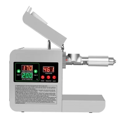 X8s novo atualizado inteligente controle de temperatura imprensa óleo aço inoxidável imprensa fria linhaça amendoim coco carne óleo imprensa