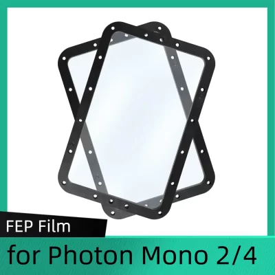 Para Photon Mono 2/4 FEP Filme 2pcs para ANYCUBIC Photon Mono 2/Photon Mono 4 FEP Filme Substituição de impressora 3D