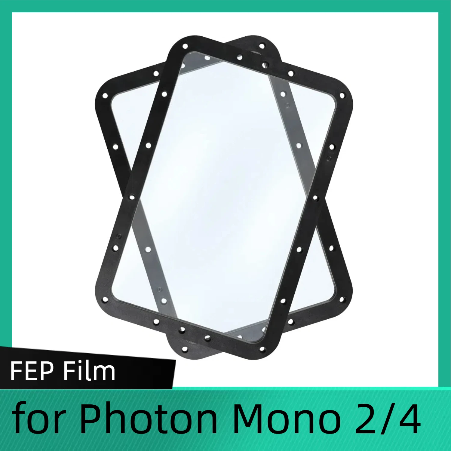 Para Photon Mono 2/4 FEP Filme 2pcs para ANYCUBIC Photon Mono 2/Photon Mono 4 FEP Filme Substituição de impressora 3D