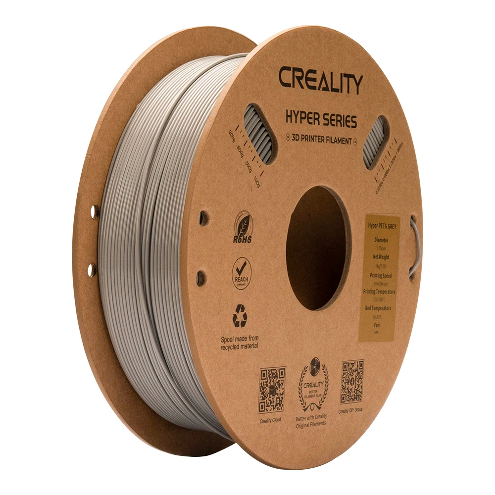 Creality filamento hyper petg de alta velocidade 1.75mm 1kg hyper series petg consumíveis filamento 3d para impressora k1/k1 max/Ender-5 s1 - Image 4