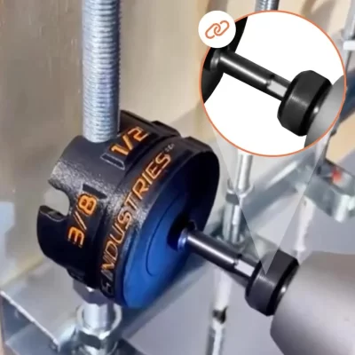 Inserter de porca de broca, ferramenta rápida de remoção de porca e parafuso, acessório portátil, manutenção sem deslizamento para projetos de técnicos domésticos