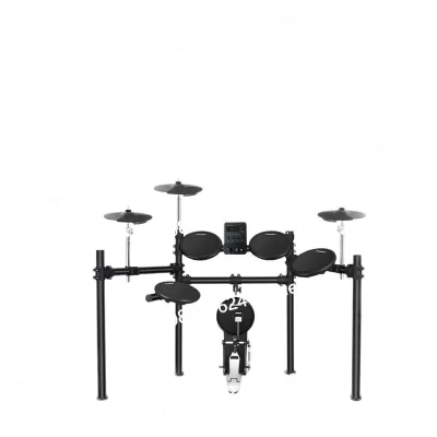 Conjunto de bateria de jazz digital, kit de bateria eletrônica profissional com cabeça de malha completa para tocar baterista