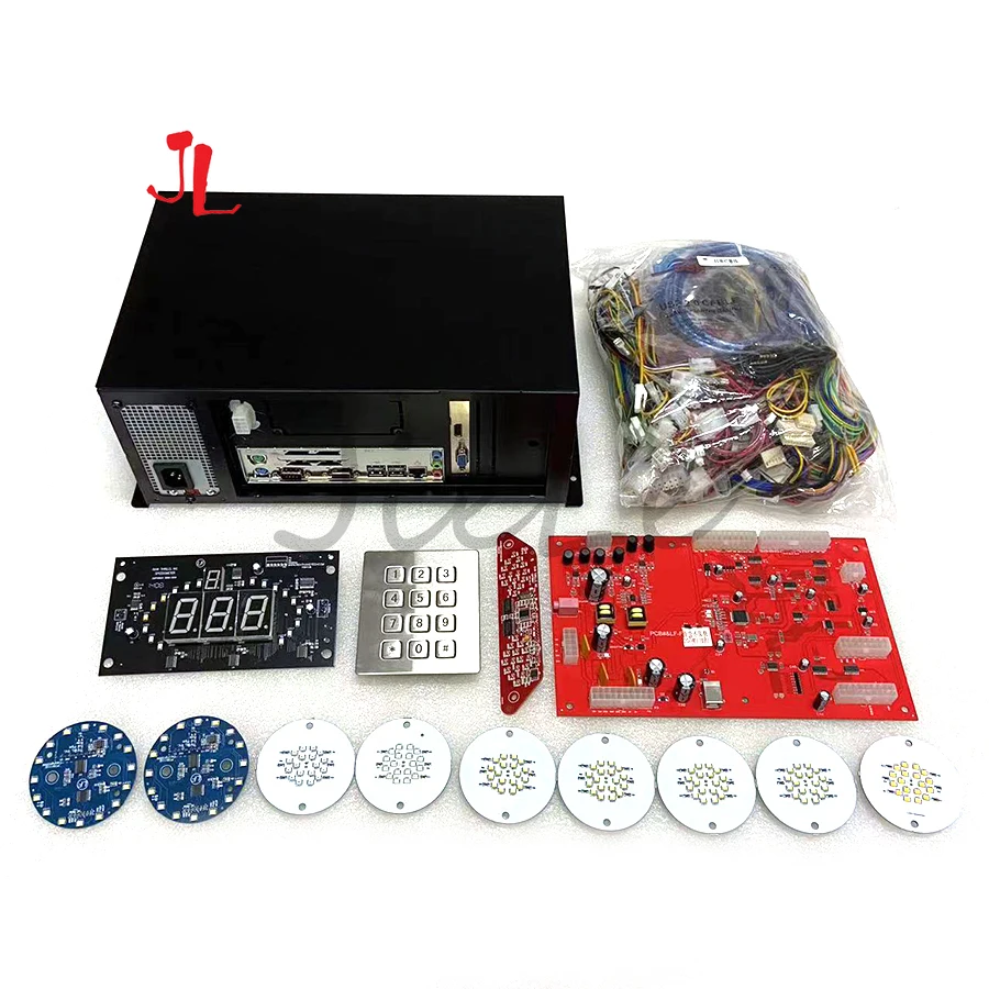 Nova super bicicleta 2 ff motor diy kit peças placa-mãe com fios placa de controle led para arcade carro corrida jogo máquina ação - Image 2