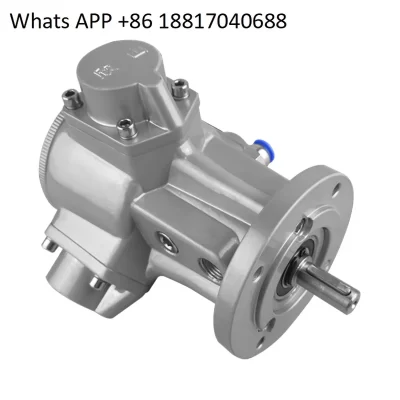 O motor pneumático de pistão Xinshan XS-HS050 pode ser girado com regulação de velocidade dianteira e reversa