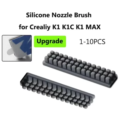 Para creality k1 k1c k1 max bocal limpador de silicone escova impressora 3d bico ferramenta limpeza k1 limpar acessórios limpeza impressora 3d