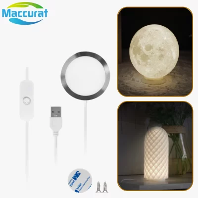 Para Bambu Lab Kit de lâmpada LED 001 Hardware Bambulab Light Kit 001 Peças de luz LED Modelo diy sem peças de impressão 3d