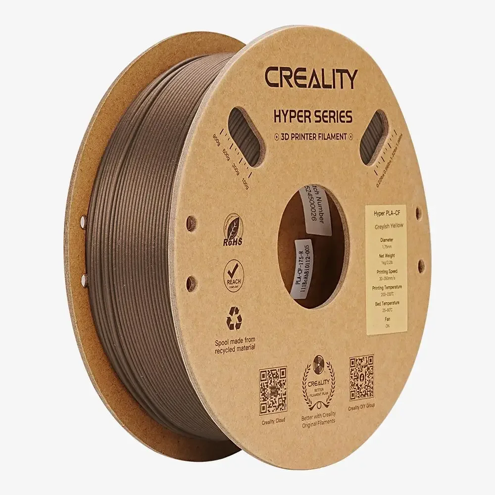 Creality hyper PLA-CF filamento de impressora 3d com acabamento fosco para k1c/k1 max 1.75mm 1.0kg 300 mm/s velocidade de impressão materiais de impressão 3d - Image 5