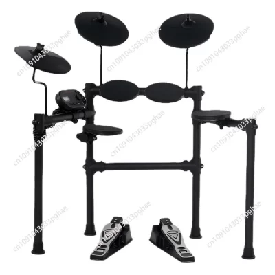 Adultos crianças tambores eletrônicos introdutórios iniciantes kits de tambor instrumentos de percussão jazz tambor desempenho tambores dobráveis