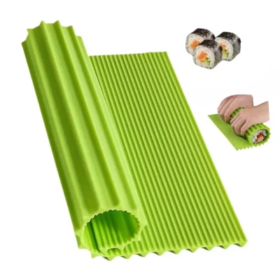 1pc sushi que faz a ferramenta sushi rolo esteira algas arroz e máquina de rolo vegetal diy casa sushi restaurante festa cozinha pequena ferramenta
