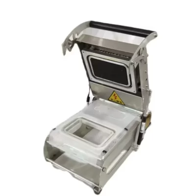 YT-180X comercial pequena máquina de selagem de pressão manual, máquina de embalagem semiautomática de alimentos rápidos
