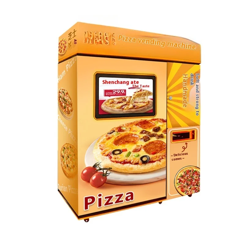 Máquina de pizza automática comercial inteligente 24H do metrô de venda não tripulada do auto-serviço OEM - Image 5