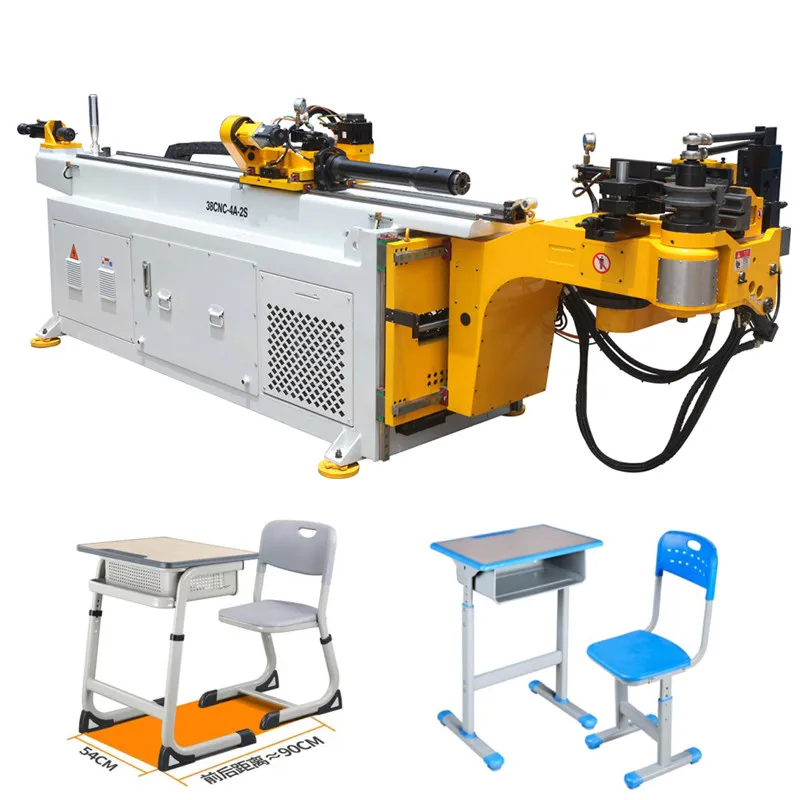 Máquina dobradeira de tubos CNC por atacado Preço de fábrica Dobrador de tubos Máquina dobradeira de tubos hidráulica de aço automática para móveis