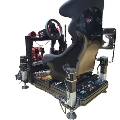 Kit de plataforma esportiva para jogo de corrida, emulador de corrida 4dop com caixa de controle de movimento, emulador de corrida de jogo de carro