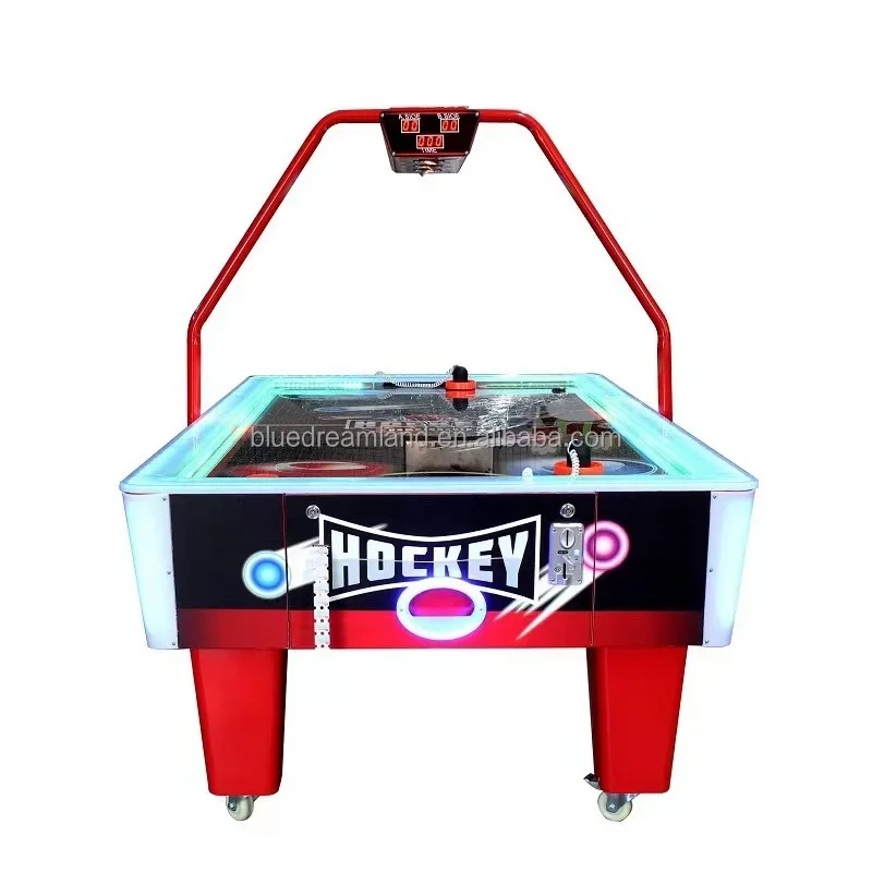 Arcade esportivo de mesa de hóquei no gelo com estrela curvada operada por moedas - Image 3