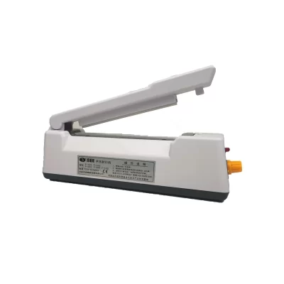 Máquina de selagem por impulso de 10cm, selador de bolsa, calor manual para 100mm, 4 polegadas, plástico, alumínio, dispositivo de embalagem de saco plástico