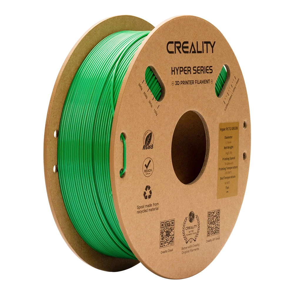 Creality filamento hyper petg de alta velocidade 1.75mm 1kg hyper series petg consumíveis filamento 3d para impressora k1/k1 max/Ender-5 s1 - Image 2