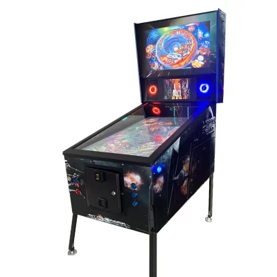 Moeda-operada 66 jogo virtual pinball bally mesa entretenimento em casa mini metal futuro vision club 66 virtual 2 tela