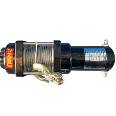 24v 12000lb 24m para guindaste de caminhão 4X4 ATV UTV Guincho elétrico